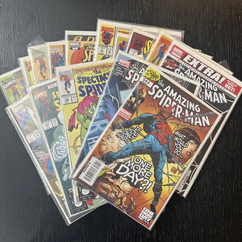 Spider-Man Comic Lot ASM 544 One More Day 2099 Spectacular Web Marvel
