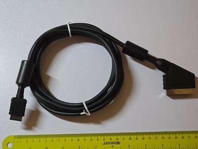 SONY PLAYSTATION 1 2 PS1 PS2 OFFICIAL GENUINE RGB SCART TV LEAD CABLE SCPH-10142