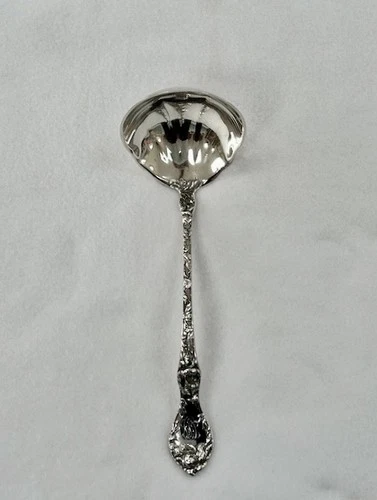 Reed & Barton Sterling "Les Cinq Fleurs" 10-3/4" Oyster/Soup Ladle - Mono