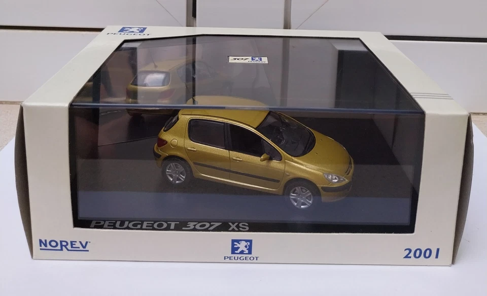 Peugeot 307 XS berline 5door 1st sr 2001 Norev MIB 1:43 304 205 305 206 306 308 - Imagen 4 de 4