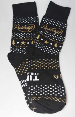 Radeberger Festtags Socken 42 - 45 schwarz NEU