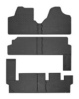 GummifußMatten Rigum Passend FüR Peugeot Expert 9-Sitzer 3+3+3 2007-2016
