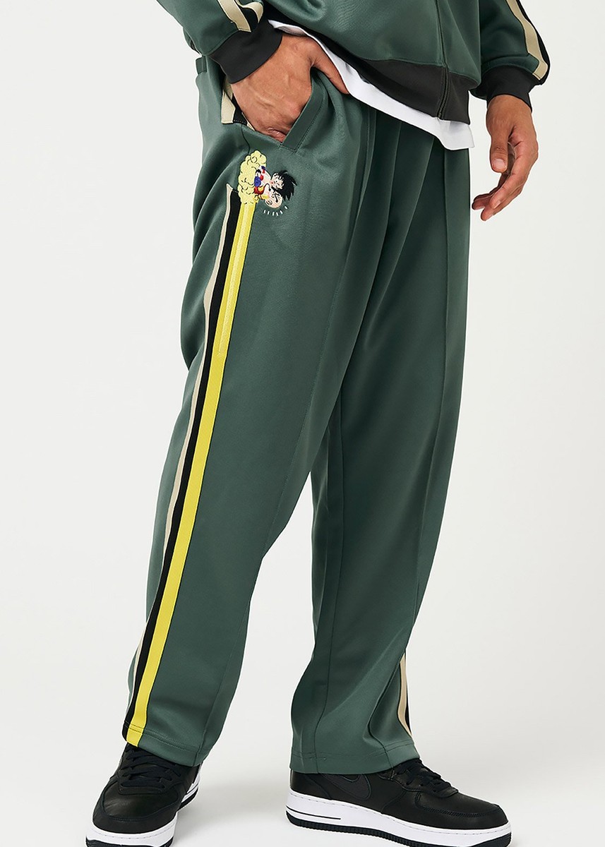 Dragon Ball Goku and Krillin Track pants green Japan limited Dragon Ball Goku and Krillin Track pants green Japan limited