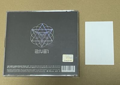 2NE1 CRUSH CD Album Black Edition K-POP Trading Card MINZY Used | eBay