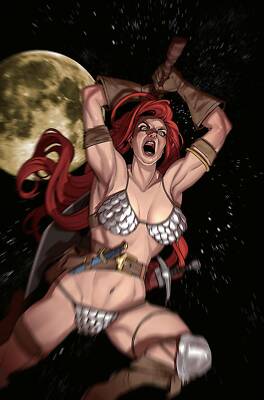 RED SONJA #24 1:30 STOTT VIRGIN VARIANT DYNAMITE 022421