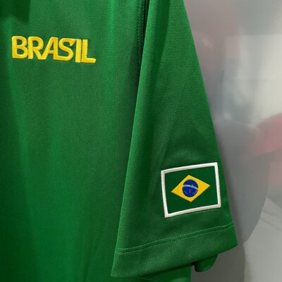 NIKE BRAZIL NATIONAL BASKETBALL TEAM GAME ISSUE POLO SHIRT