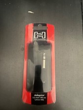 Hosa Technology Adaptor 3.5mm TRS to 1/4 in TRS GPM-103