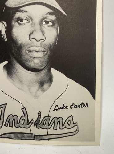 Rara Foto Original Luke Easter Cleveland Indians 1948-1953? - Imagen 3 de 9