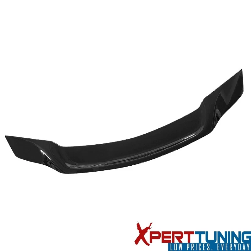 For 08-14 Benz W204 C-Class Sedan 4Dr R Style Gloss Black ABS Rear Trunk Spoiler Foto 3 de 4
