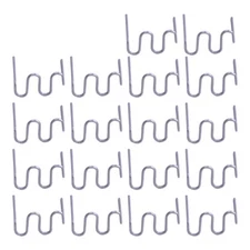 100pcs 0.8mm Wave Staples for Plastic Welder Car Damaged Bumper Repair Kit