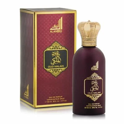 Oud Malaki by Al Aneeq - EDP Spray Perfume for Men - Tobacco, Oud & Spicy 100ml