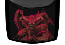 Winged Devil Satan Horned Demon Truck Hood Wrap Vinyl Car Graphic Decal 58x65 Winged Devil Satan Horned Demon Truck Hood Wrap Vinyl Car Graphic Decal 58x65