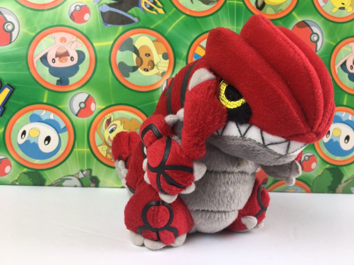Pokemon Center Japan Plush 2005 Pokedoll Groudon stuffed figure go