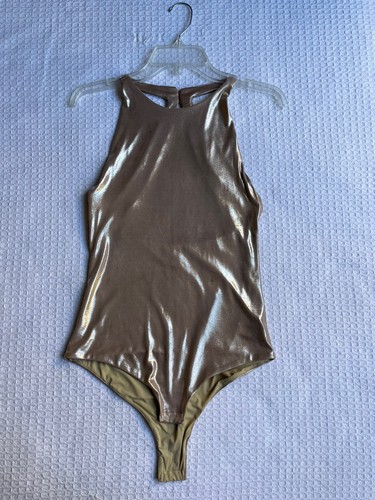 Halston Heritage Gold Metallic 