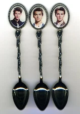 Jonas Brothers 3 Collectible Spoons Featuring Jonas Brothers
