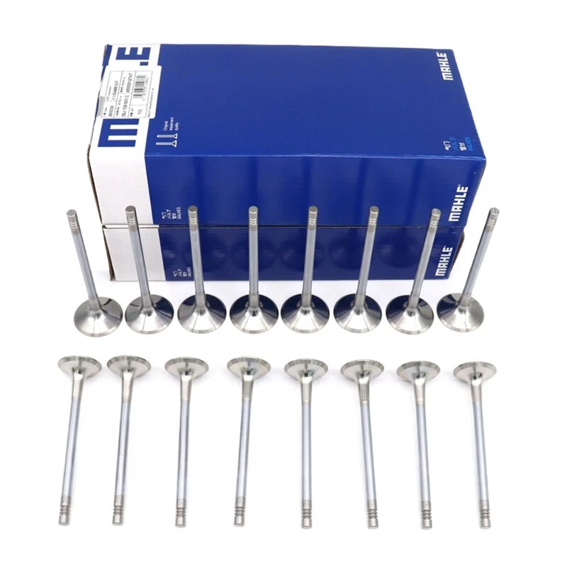 Mahle 6mm Intake Exhaust Valves Set For Audi A4 Q5 VW GLI GTI Tiguan GTI 2.0T — 第 2/4 张图片