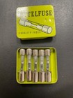 90 Littelfuse Fast and Slow Acting Fuses in Vintage Metal Tins and Plastic Case — photo 9