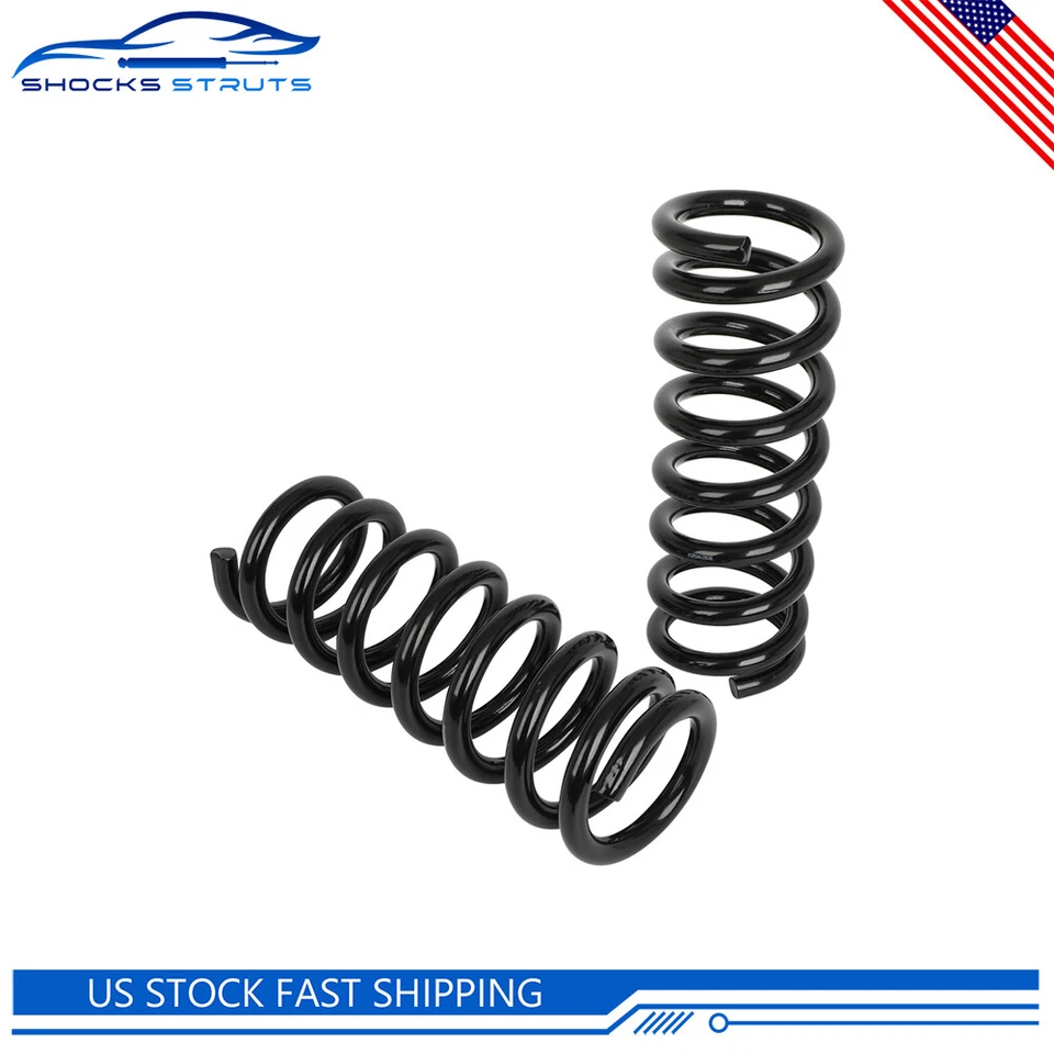 Par de molas helicoidais dianteiras para 1999-2006 Chevrolet Silverado 1500 Gmc Sierra - Imagem 3 de 4