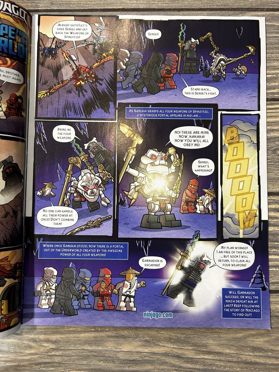 September - October 2011 LEGO Club Magazine Space Shuttle Hero