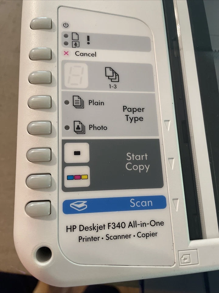 HP Deskjet F340  All-in-One Printer/Scanner/Copier (no Cord-Excellent Used) - Image 3 of 4