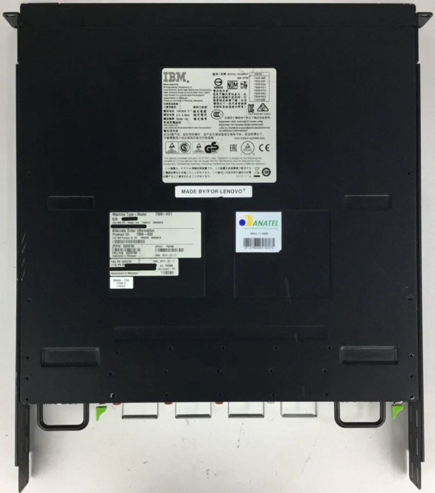 IBM 7309-HC1 G8052 1U 48-port 1GB Managed switch  Back-To-Front airflow - Image 3 of 4