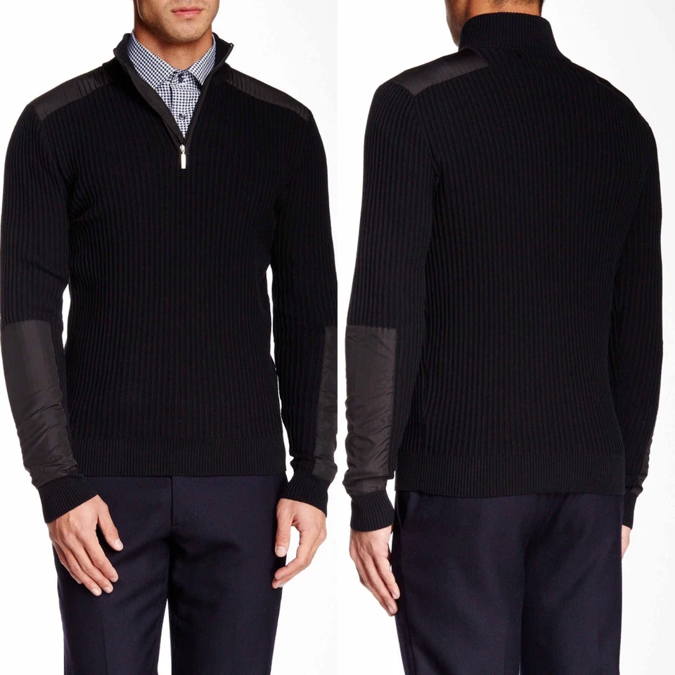 Men's Half Zip Sweater 2XL - Image 3 of 3