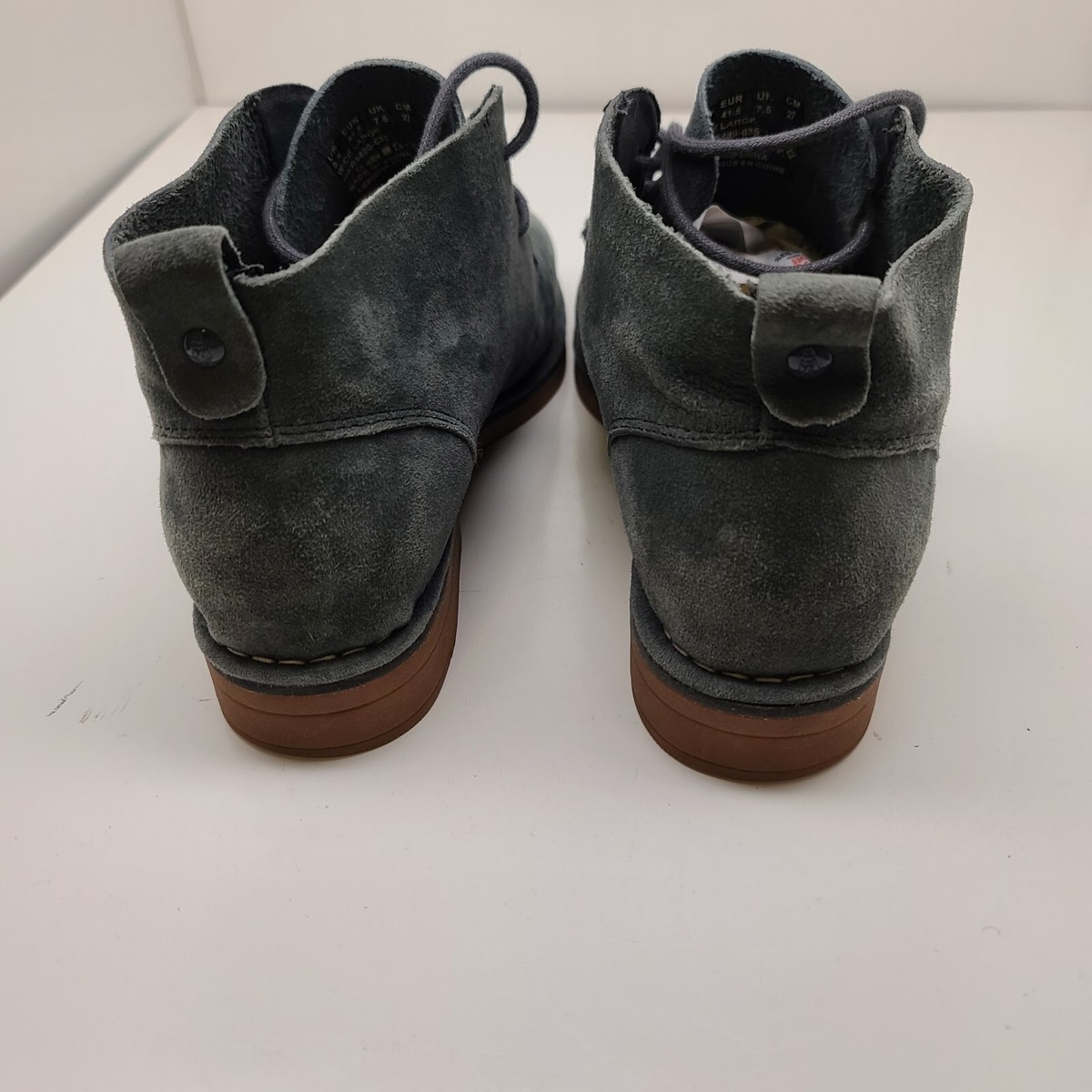 Hush Puppies Lyra Suede Chukka Boots Blue Gray Cyra Catelyn Women\'s 9.5 Hush Puppies Womens Cyra Catelyn - Walmart.com main image 3