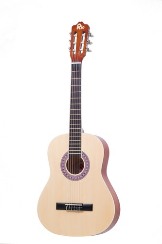Paquete de guitarra acústica Rio 41"" o 39"" para principiantes estudiantes adultos 4/4 paquete inicial - Imagen 66 de 82