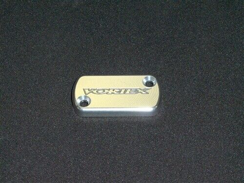 2007 Suzuki GSXR600 750 GSXR1000 Vortex Rear Brake Reservoir Cap Cover Silver - Picture 1 of 1