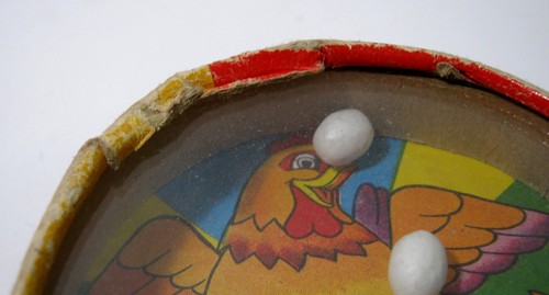 Vintage 1950s Dime Store 2-Sided Pocket Skill Dexterity Game - Picture 7 of 7