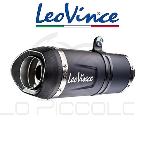 TERMINALE SCARICO LEOVINCE LV ONE EVO MOTO GUZZI V85 TT 2021 BLACK/CARBON - Foto 1 di 1