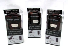 3 Pack Foster Grant Foldable Reading Glasses w/ Hard Case GABRIELLA GLD FGU 2.50