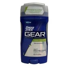Speed Stick Gear Fresh Core, Fresh Force Deodorant, 3 oz