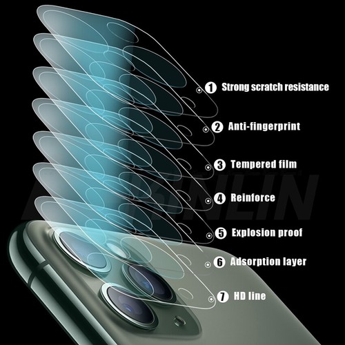 3 Pcs Camera Lens Screen Protector Clear For iPhone 15 14 Plus 12 13 11 Pro Max - Picture 12 of 31