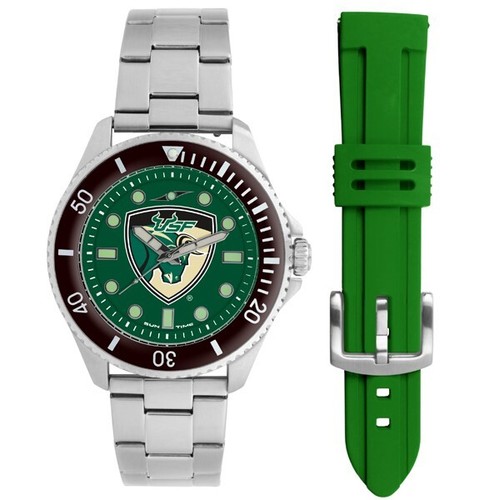 Sun Time Men's Licensed Collegiate Contender Watch Gift Set (Pick Your Team) - Picture 169 of 210