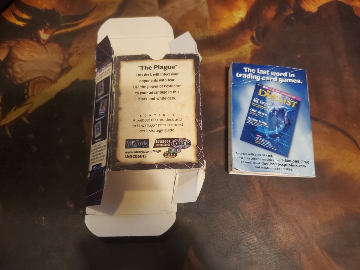 Magic The Gathering Urza's Saga Preconstructed Deck Box And