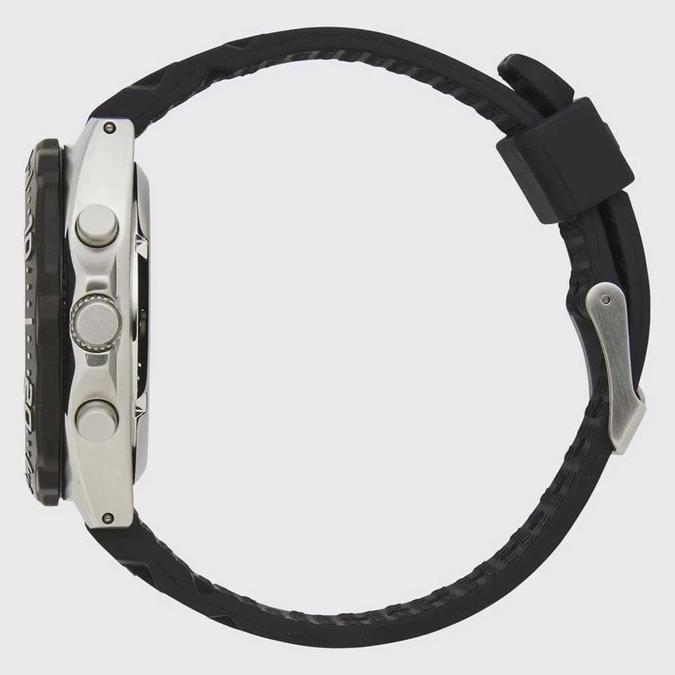 RIP CURL WATCH DVR CLASSIC TIDE SURF ~ A1148 Black ~ Silver Mens RRP$299.99 - image 4 of 4