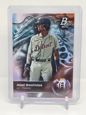 Abel Bastidas - Ice Foil - 2023 Bowman Platinum - TOP-60 Tigers