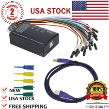 USB Logic Analyzer 100M Max Sample Rate 16CH Support 1.2.10 Software US SHIP