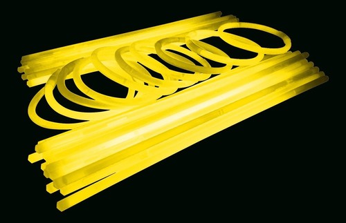 500x8"" Glühstäbchen in 8 Neonfarben - Armbänder, Halsketten Party Rave Disco - Bild 7 von 9