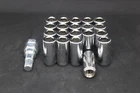 HOLDEN COMMODORE PRE-VE Slimline Allen Chrome  Wheel Nuts 12x1.5 L:45 Qty:20+KEY