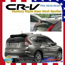 For Honda Cr-v 2012-2016 Oe Factory Style Rear Roof Spoiler Modern Steel Metal