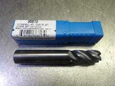 Kyocera/SGS 1/2" 4 Flute Carbide CR Endmill 1/2" Shank .125" R 36813 LOC3586 
