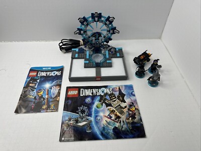 LEGO Dimensions Wii U Starter Pack Batman, Bat Mobile, Wyldstyle, Gateway, Pad