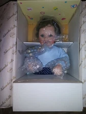 Knowles Maud Fangel Cover Babies PEEK-A-BOO PETER Porcelain Doll