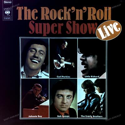 Various - The Rock 'N' Roll Super Show Live 2LP (VG+/VG+) '