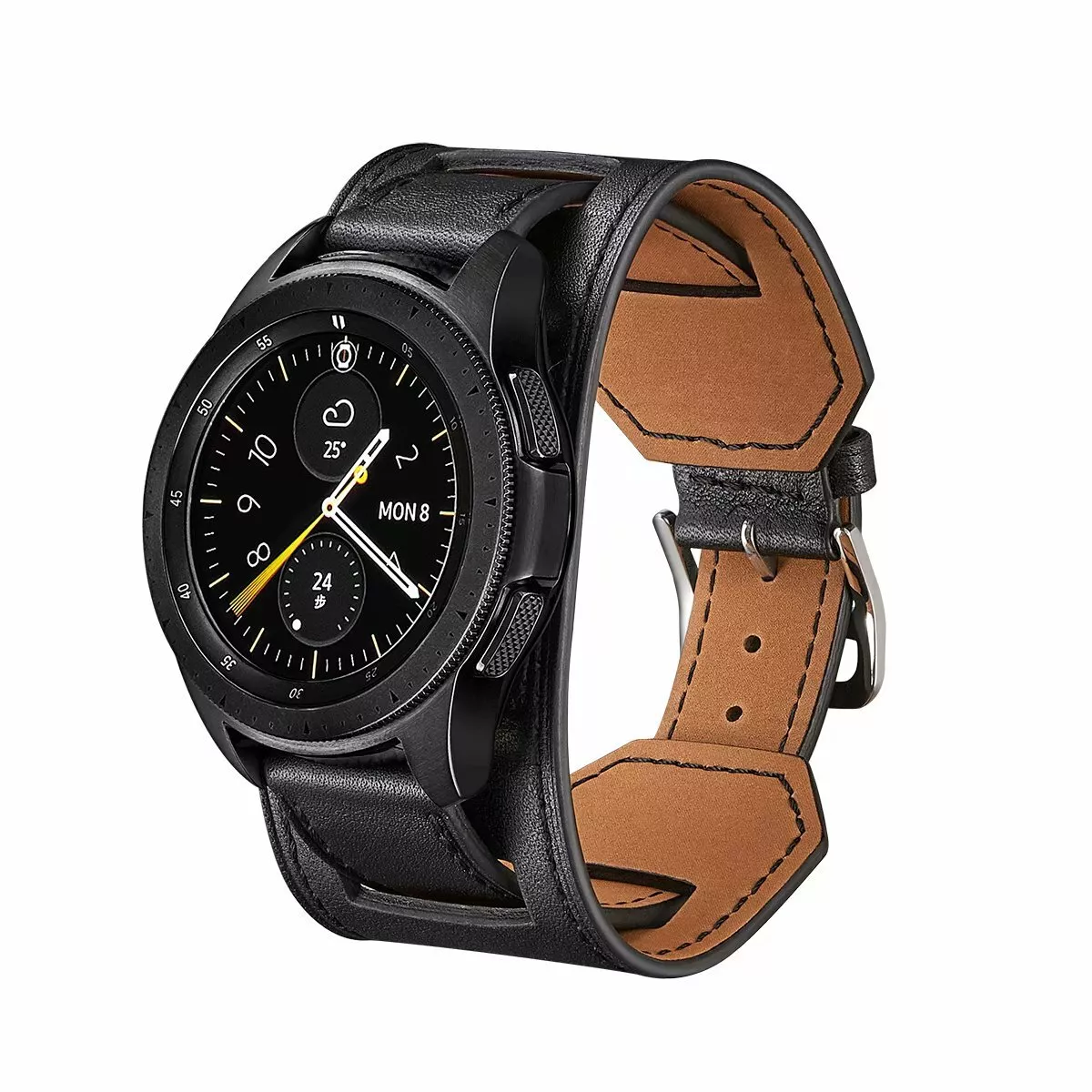 Galaxy watch leather cuff sale