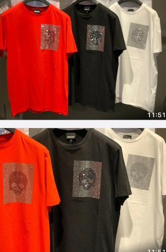 JUST CAVALLI - Roberto Cavalli Designer SKULL T Shirt RRP £135.00 - Picture 2 of 12