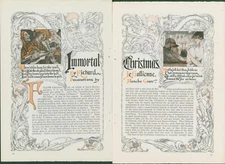 1913 Immortal Christmas Richard LeGallienne Blanche Greer Artist Story GH3