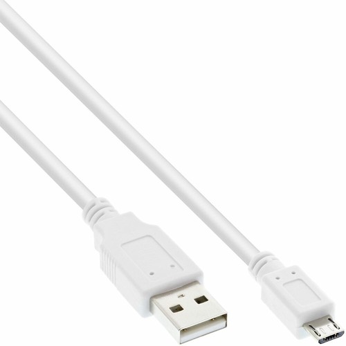 N/A - 2 cavi USB 2.0 da maschio a B maschio, lunghezza 50 cm, colore: Blu
